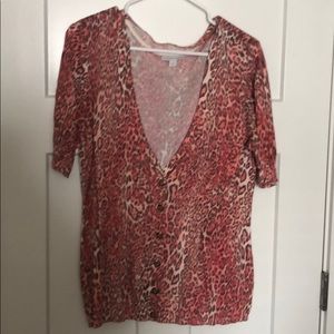 Leopard cardigan